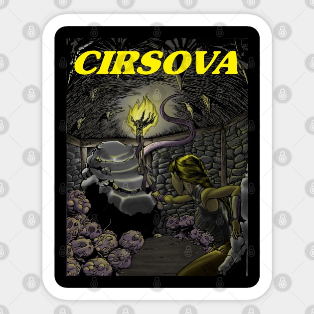 Cirsova Darla of Deodanth Sticker by cirsova